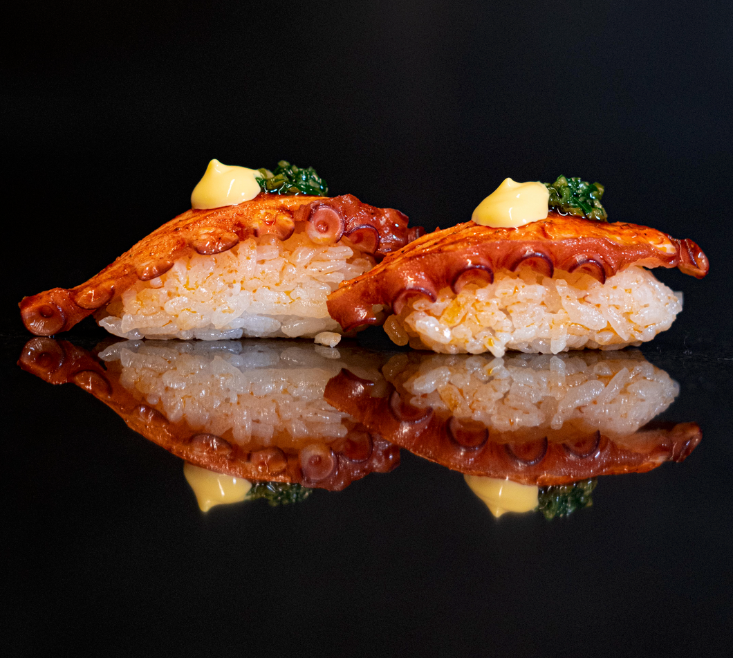 Niguiri de pulpo 2 piezas